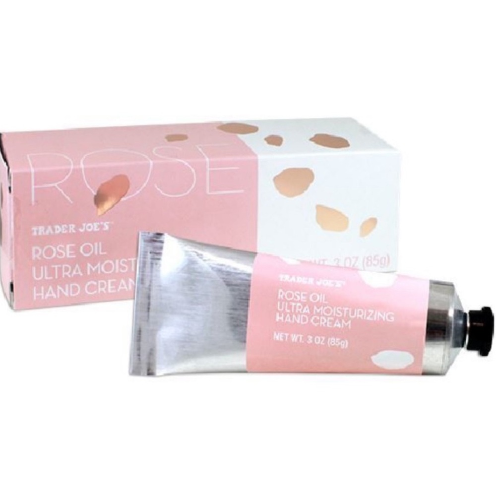 ❤️ Trader Joe’s Rose Oil Moisturizing Hand Cream New in Box